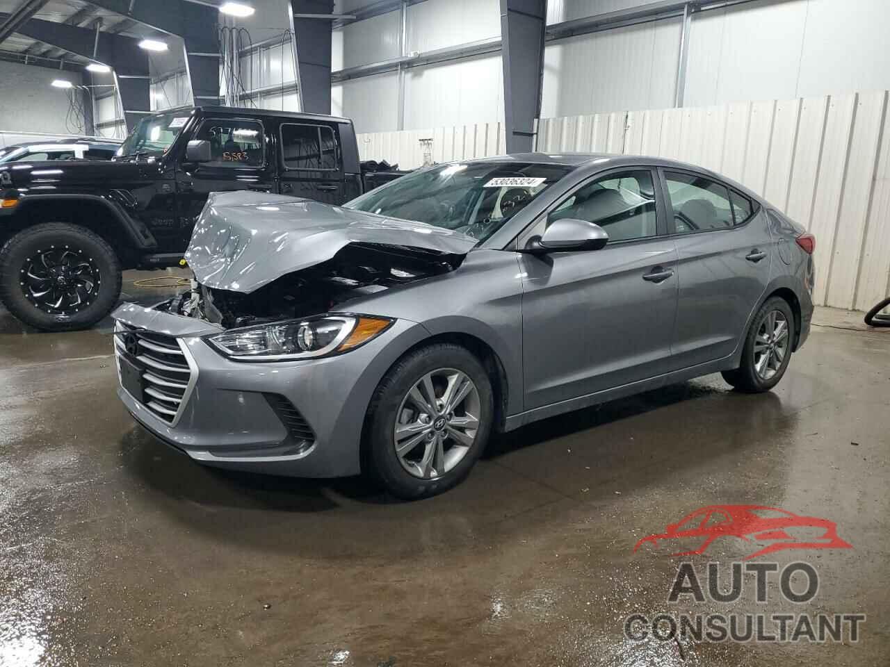 HYUNDAI ELANTRA 2018 - KMHD84LFXJU469376