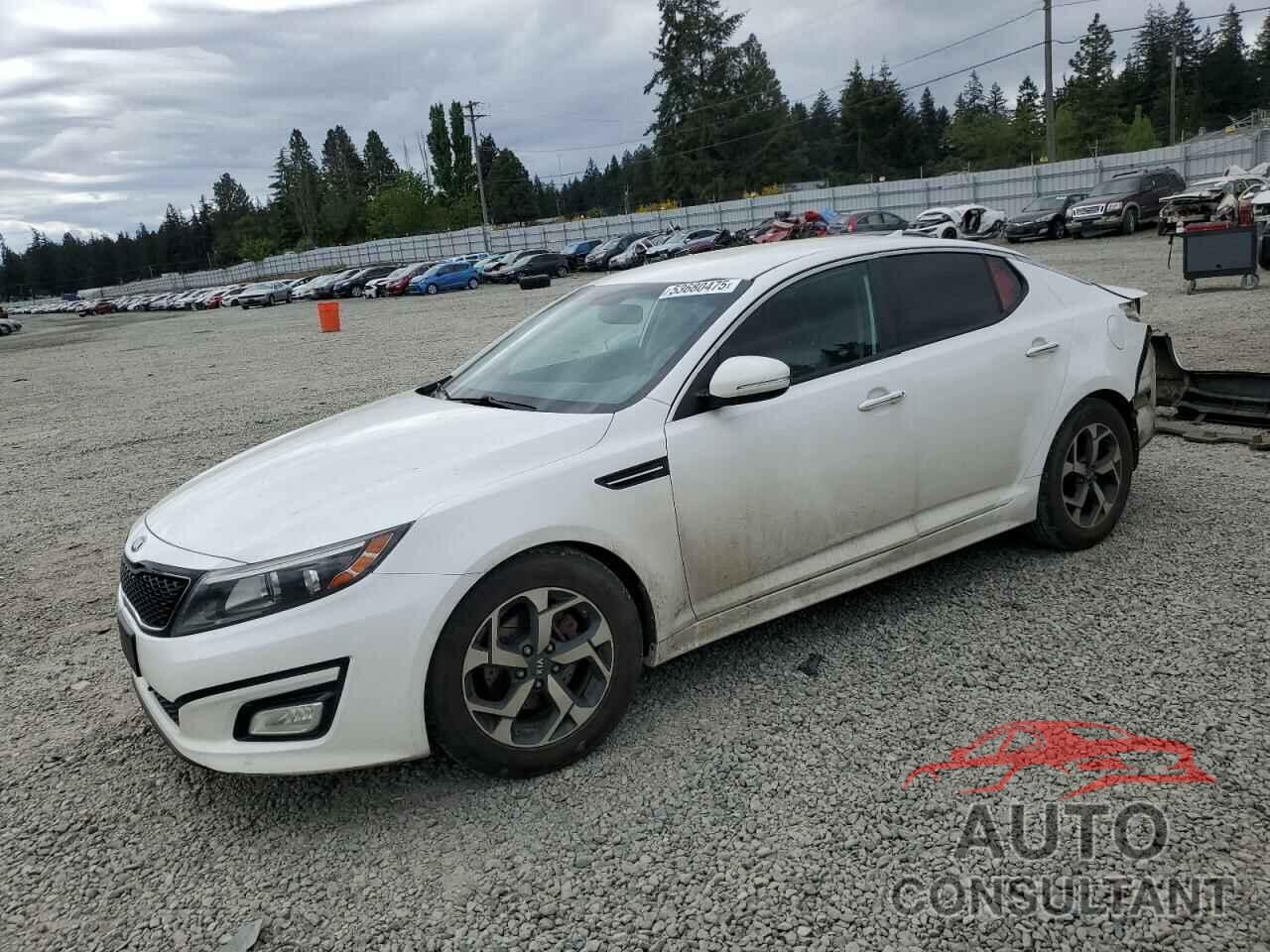 KIA OPTIMA 2014 - KNAGM4A77E5455621