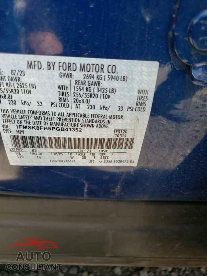 FORD EXPLORER 2023 - 1FMSK8FH5PGB41352