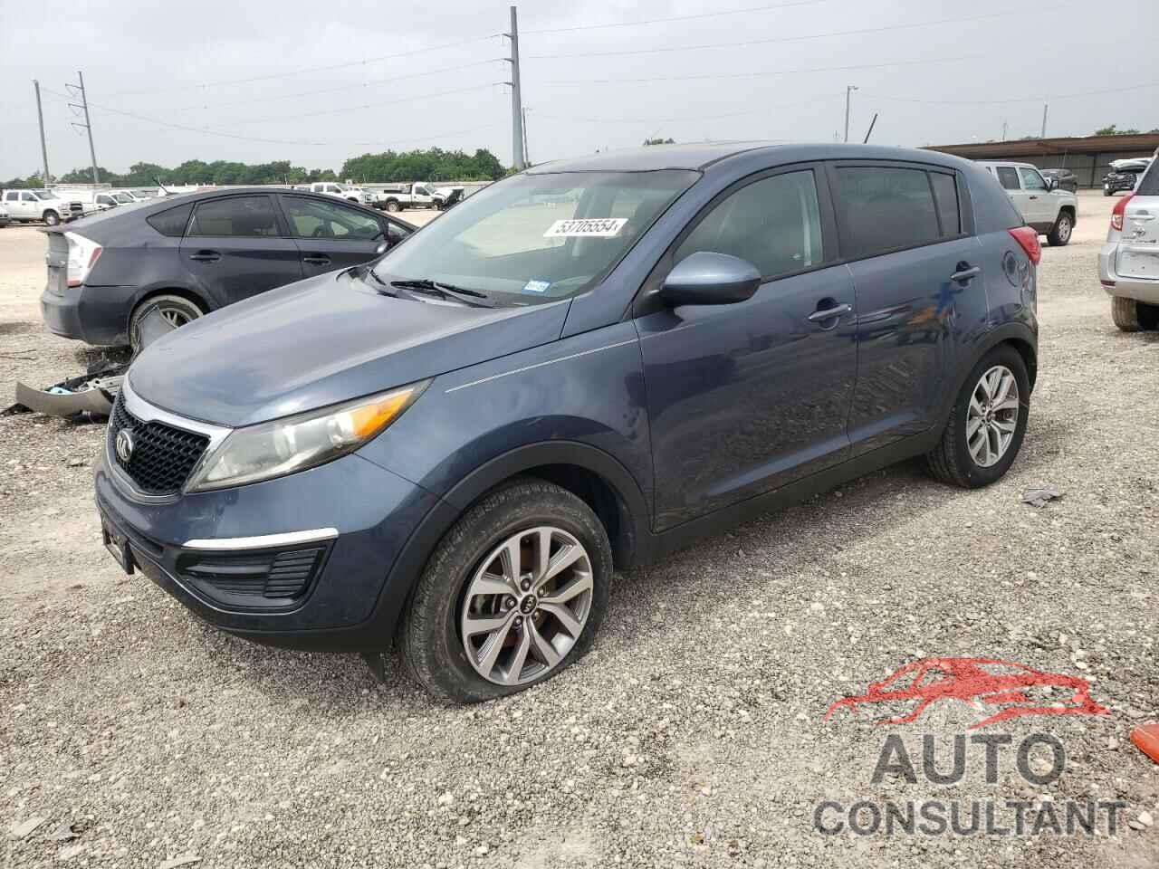 KIA SPORTAGE 2016 - KNDPB3AC9G7814040