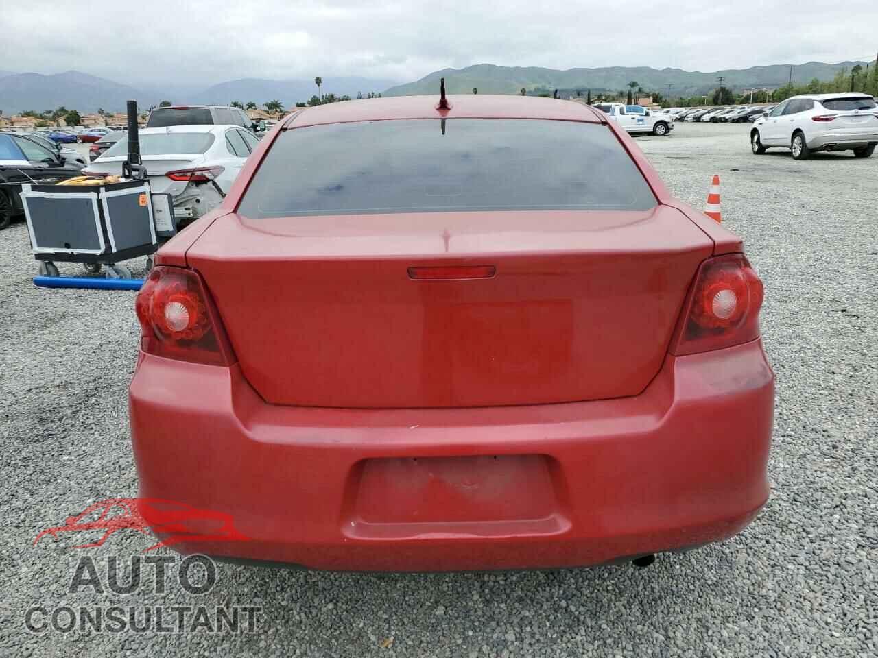 DODGE AVENGER 2013 - 1C3CDZAB8DN741547