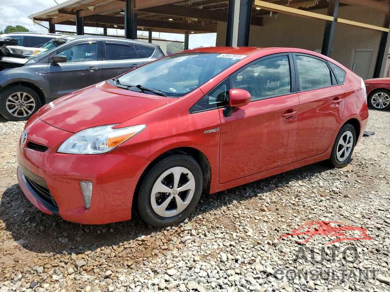 TOYOTA PRIUS 2013 - JTDKN3DUXD1709429