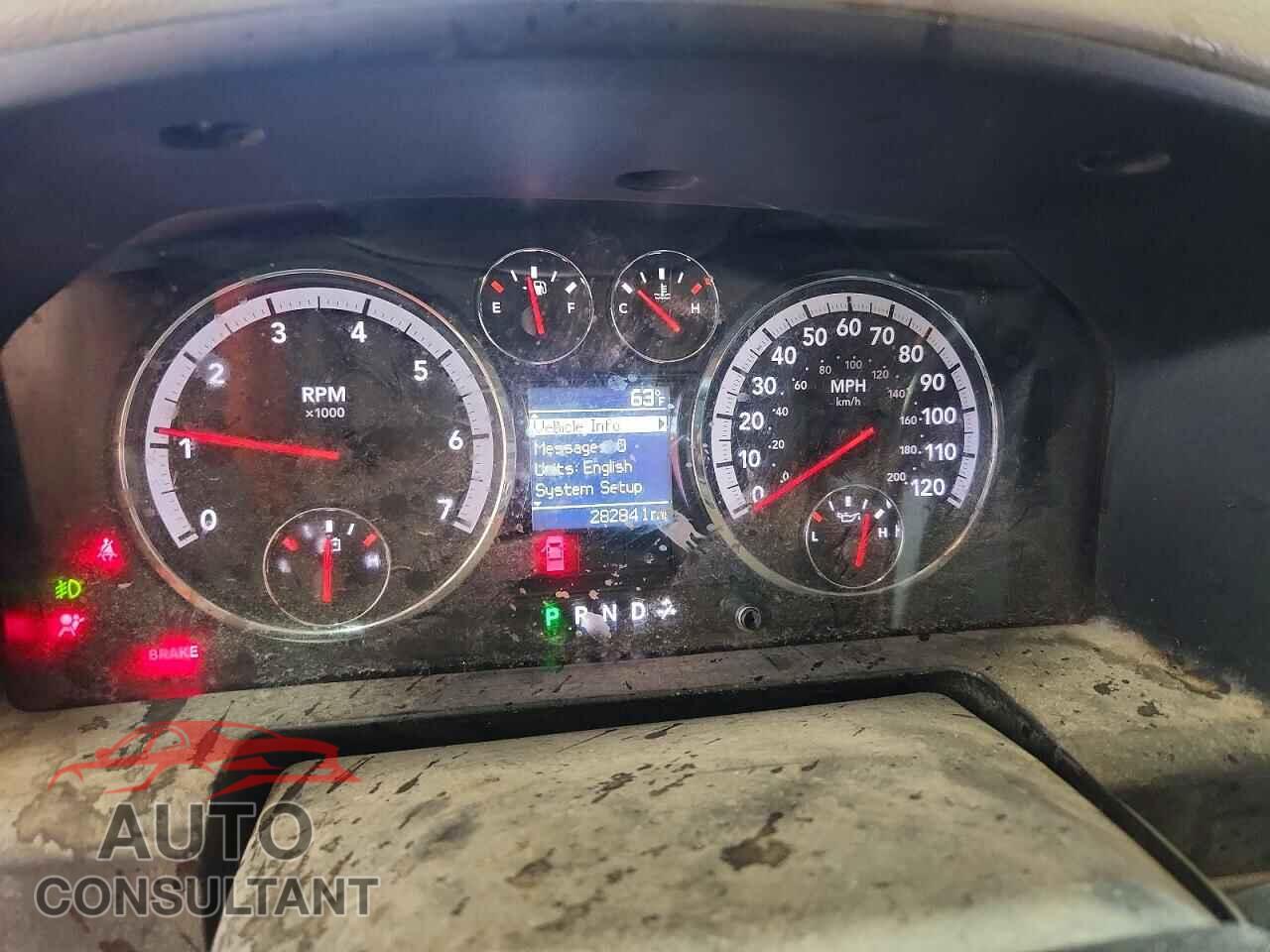 DODGE RAM 1500 2012 - 1C6RD7KT8CS223480