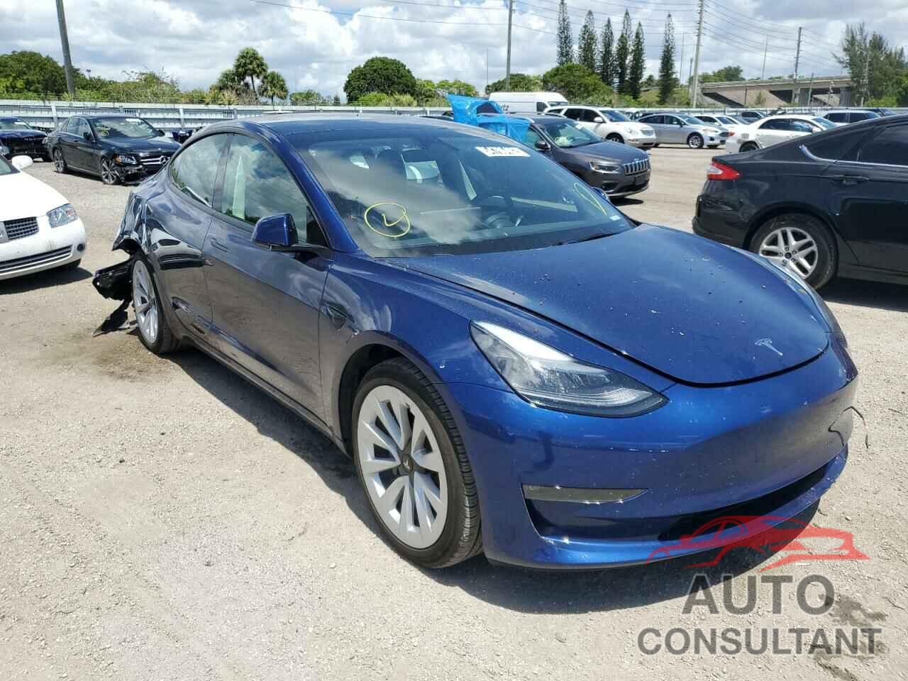 TESLA MODEL 3 2022 - 5YJ3E1EB8NF185633