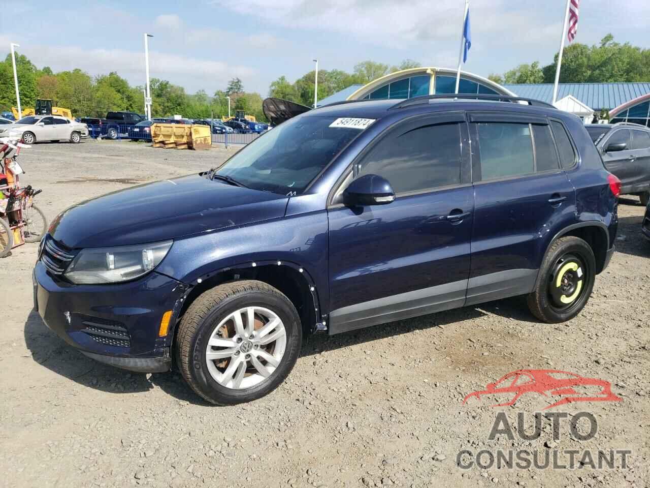 VOLKSWAGEN TIGUAN 2016 - WVGBV7AX3GW563402