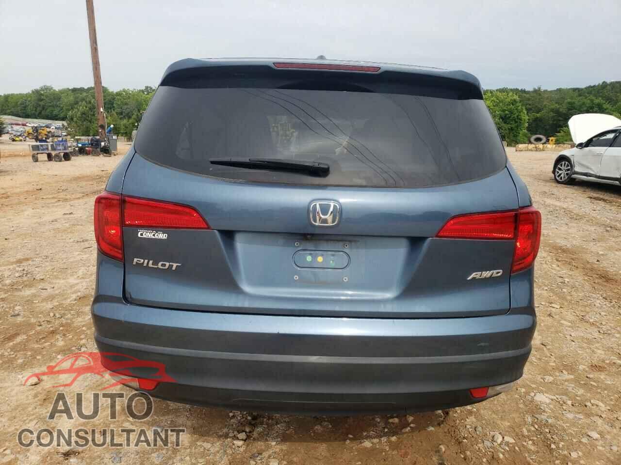 HONDA PILOT 2016 - 5FNYF6H86GB083265