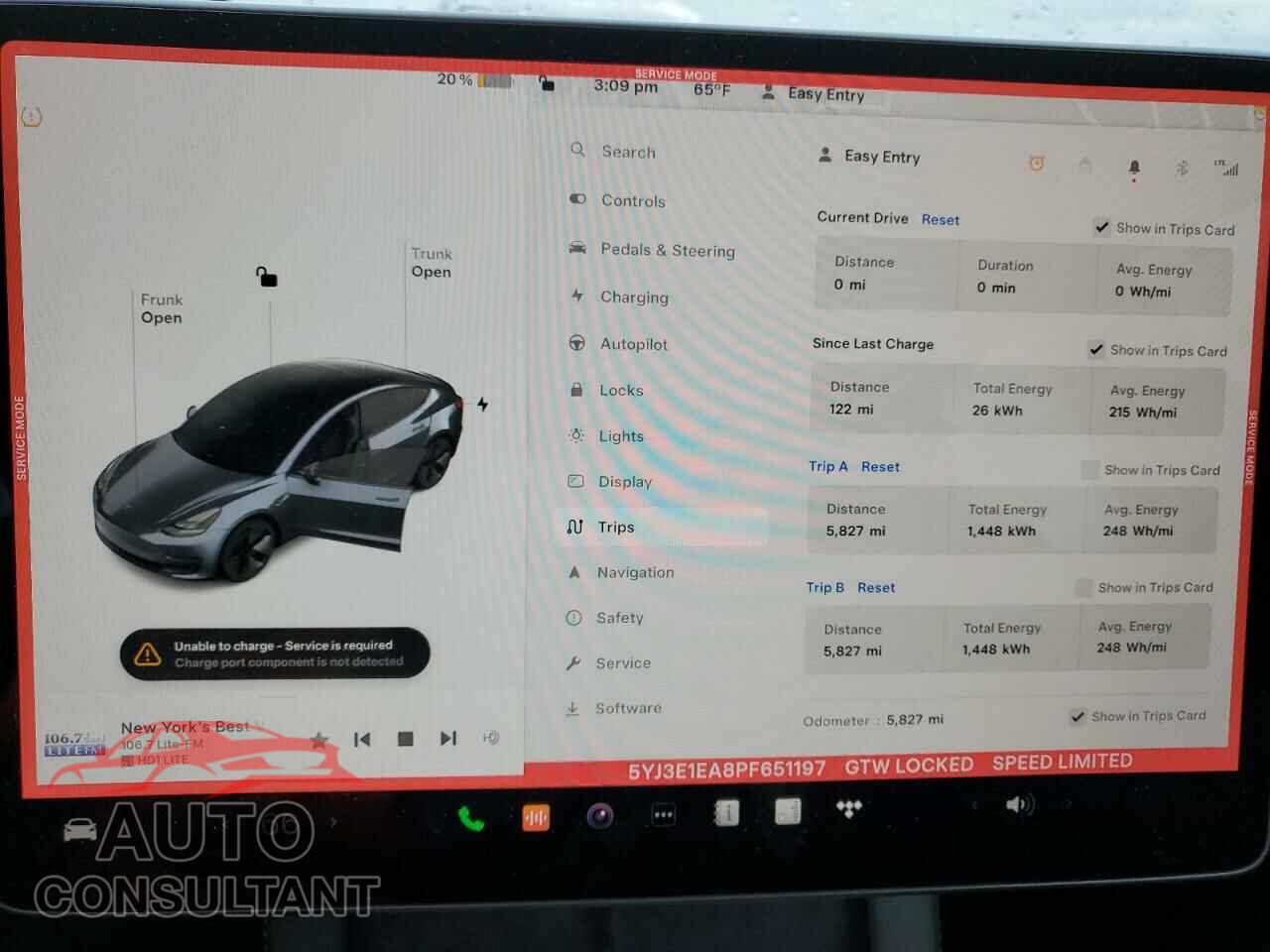 TESLA MODEL 3 2023 - 5YJ3E1EA8PF651197