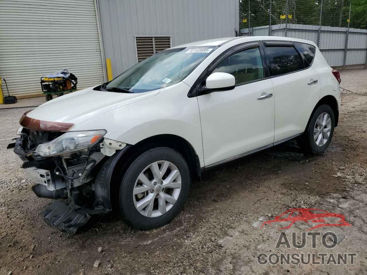 NISSAN MURANO 2011 - JN8AZ1MU0BW057638