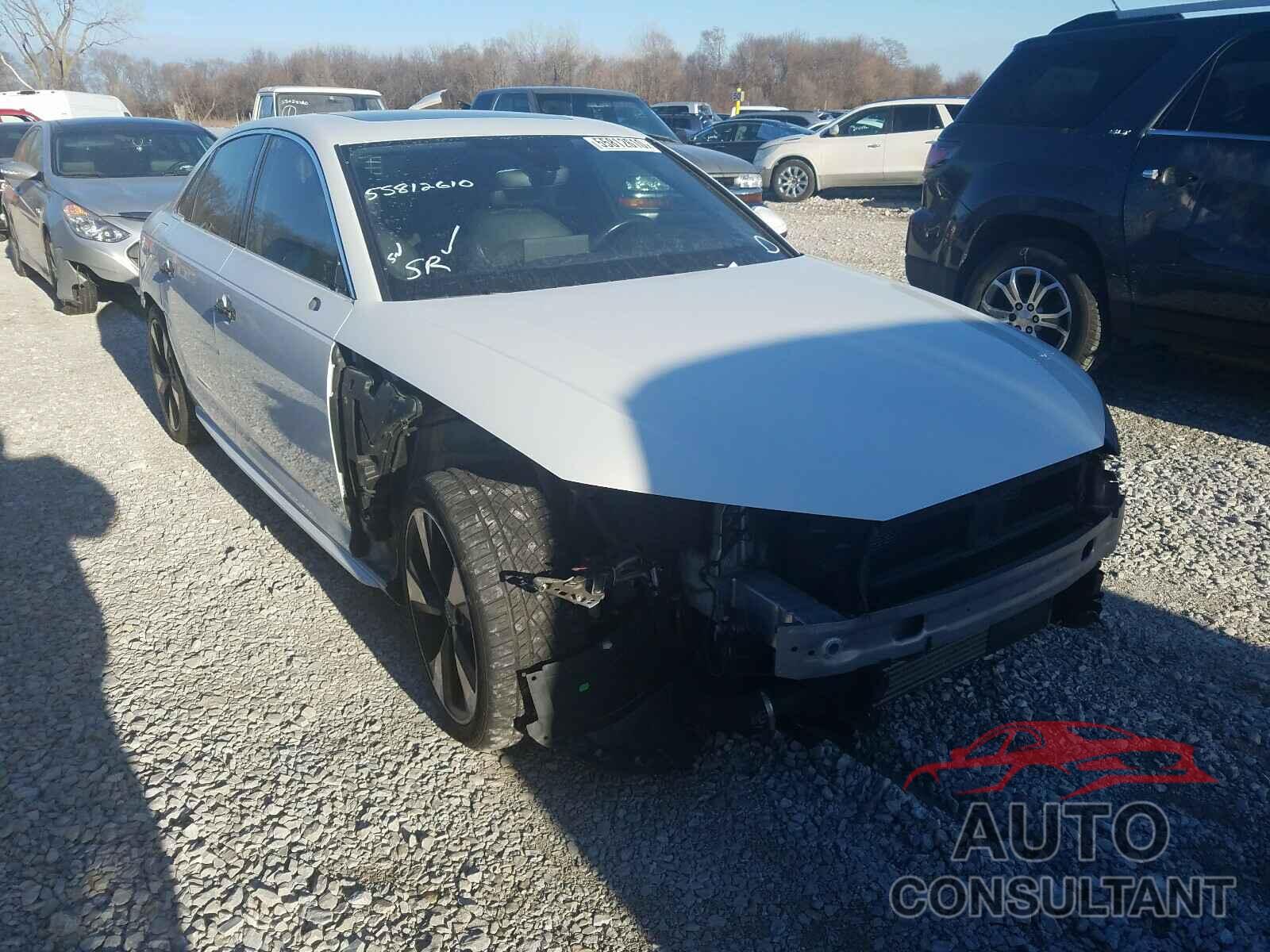 AUDI A4 2017 - WAUENAF4XHN004169