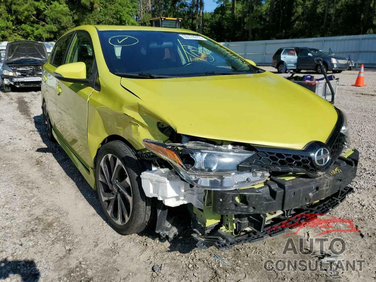 TOYOTA SCION 2016 - JTNKARJE6GJ504041