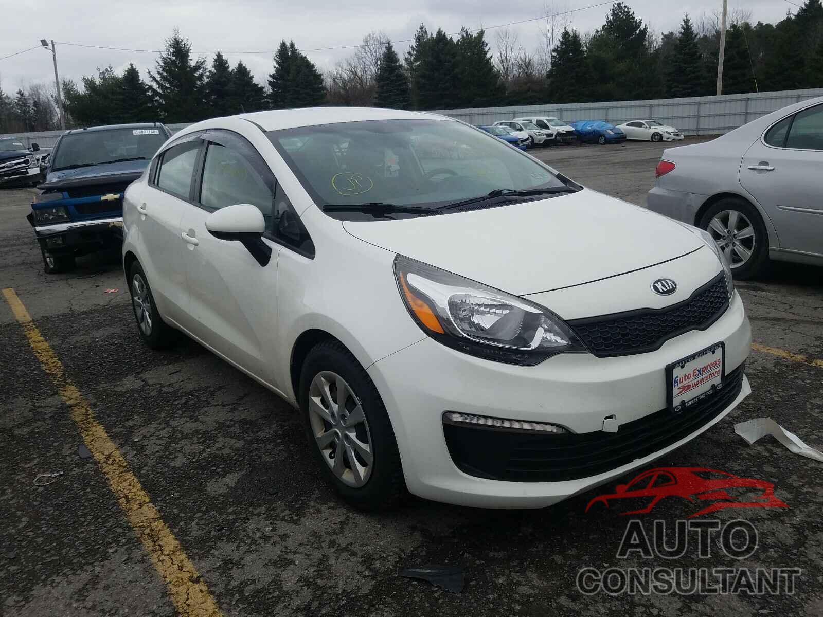 KIA RIO 2016 - KNADM4A38G6659874