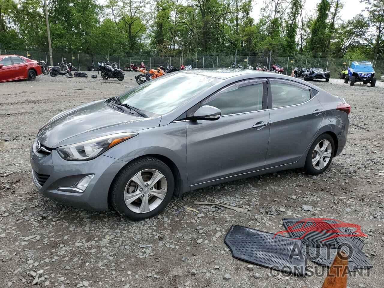 HYUNDAI ELANTRA 2016 - KMHDH4AE0GU605744