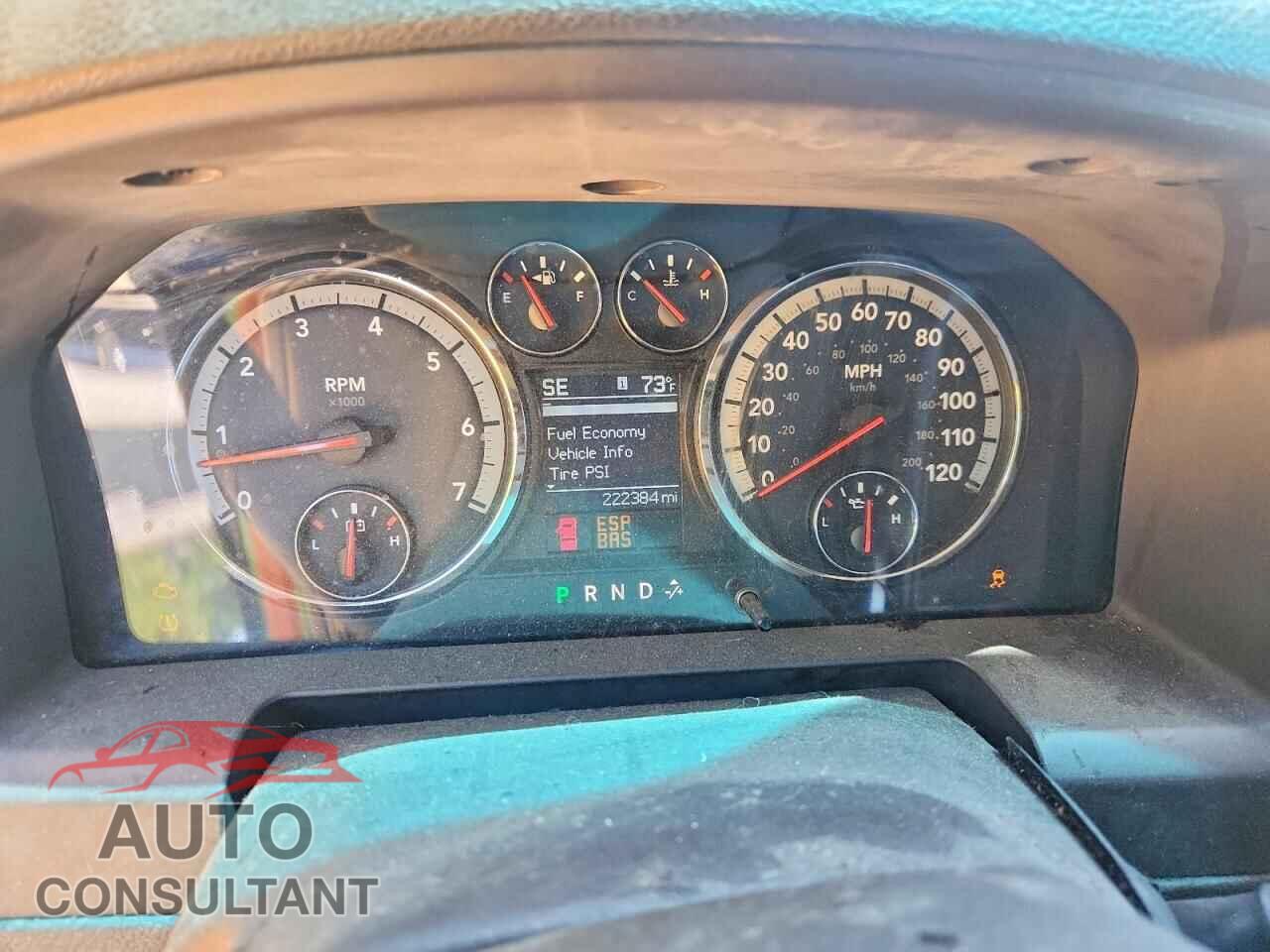 DODGE RAM 1500 2010 - 1D7RV1CT6AS261259