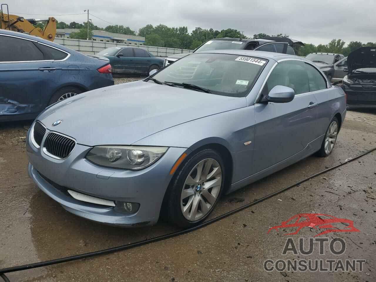 BMW 3 SERIES 2011 - WBADW3C5XBE540094