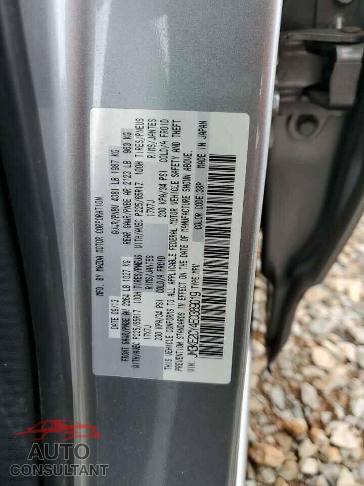 MAZDA CX-5 2014 - JM3KE2CY4E0389019