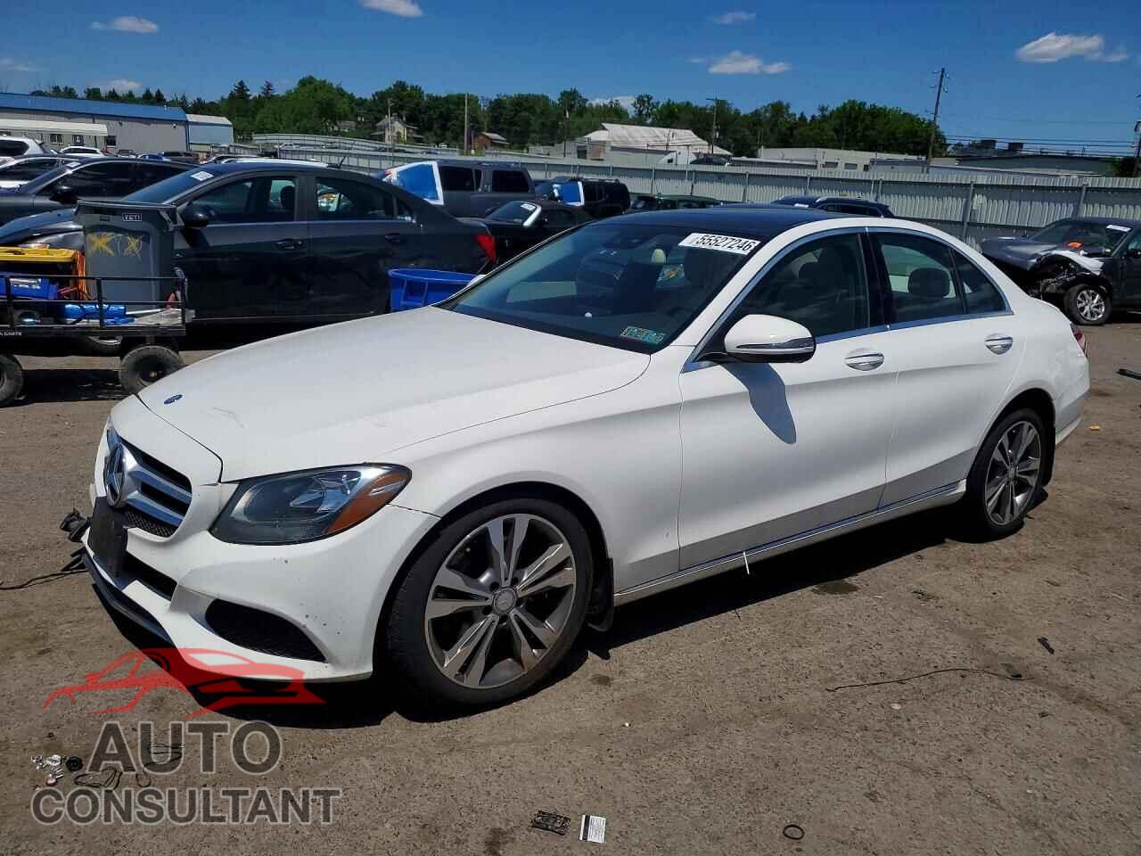 MERCEDES-BENZ C-CLASS 2017 - 55SWF4KB0HU205120