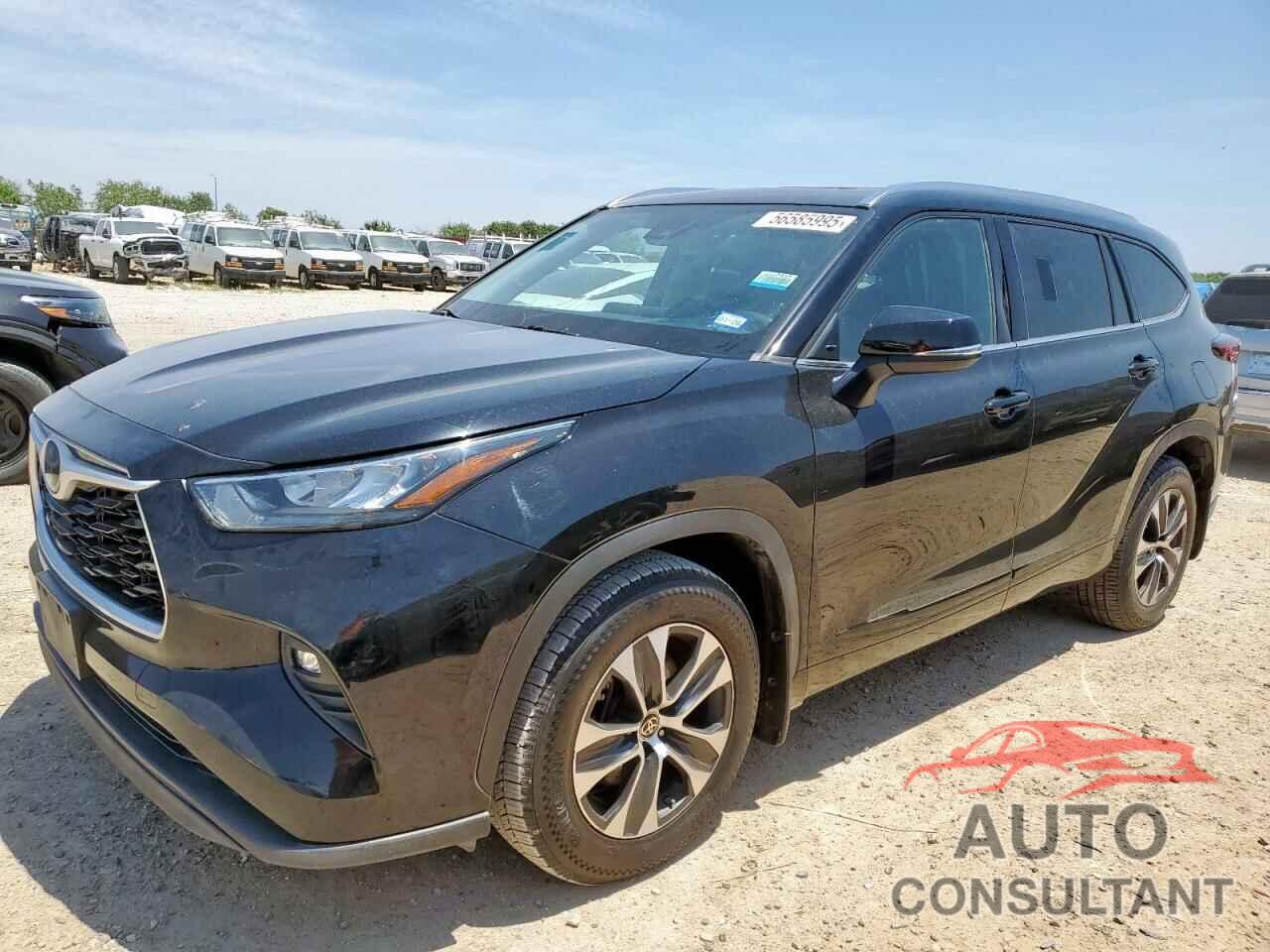 TOYOTA HIGHLANDER 2020 - 5TDGZRAH0LS501856