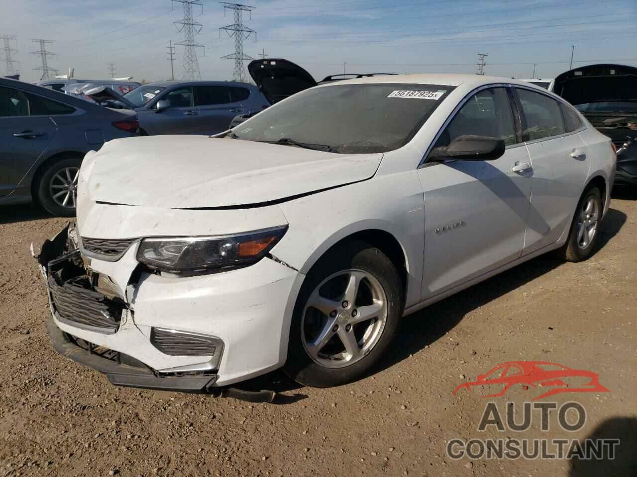 CHEVROLET MALIBU 2017 - 1G1ZC5ST8HF168490