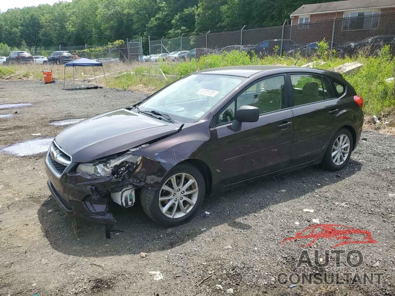 SUBARU IMPREZA 2012 - JF1GPAC65CH234257