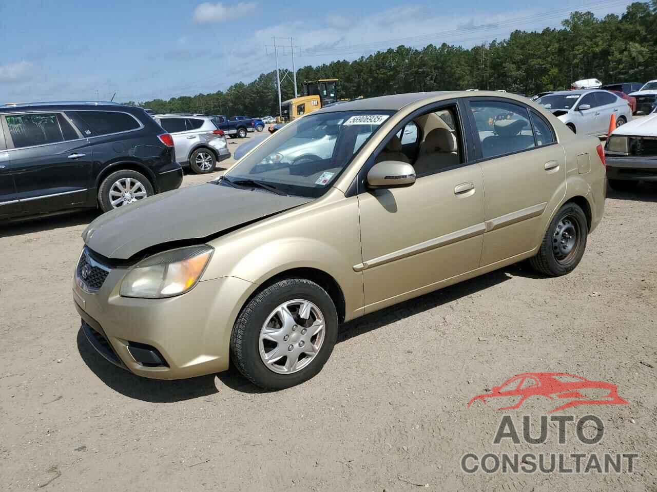 KIA RIO 2010 - KNADH4A39A6658888