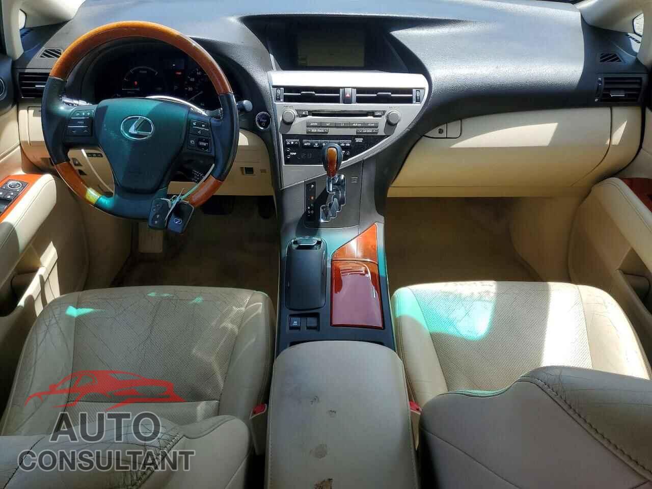 LEXUS RX450 2011 - JTJBC1BA5B2032801