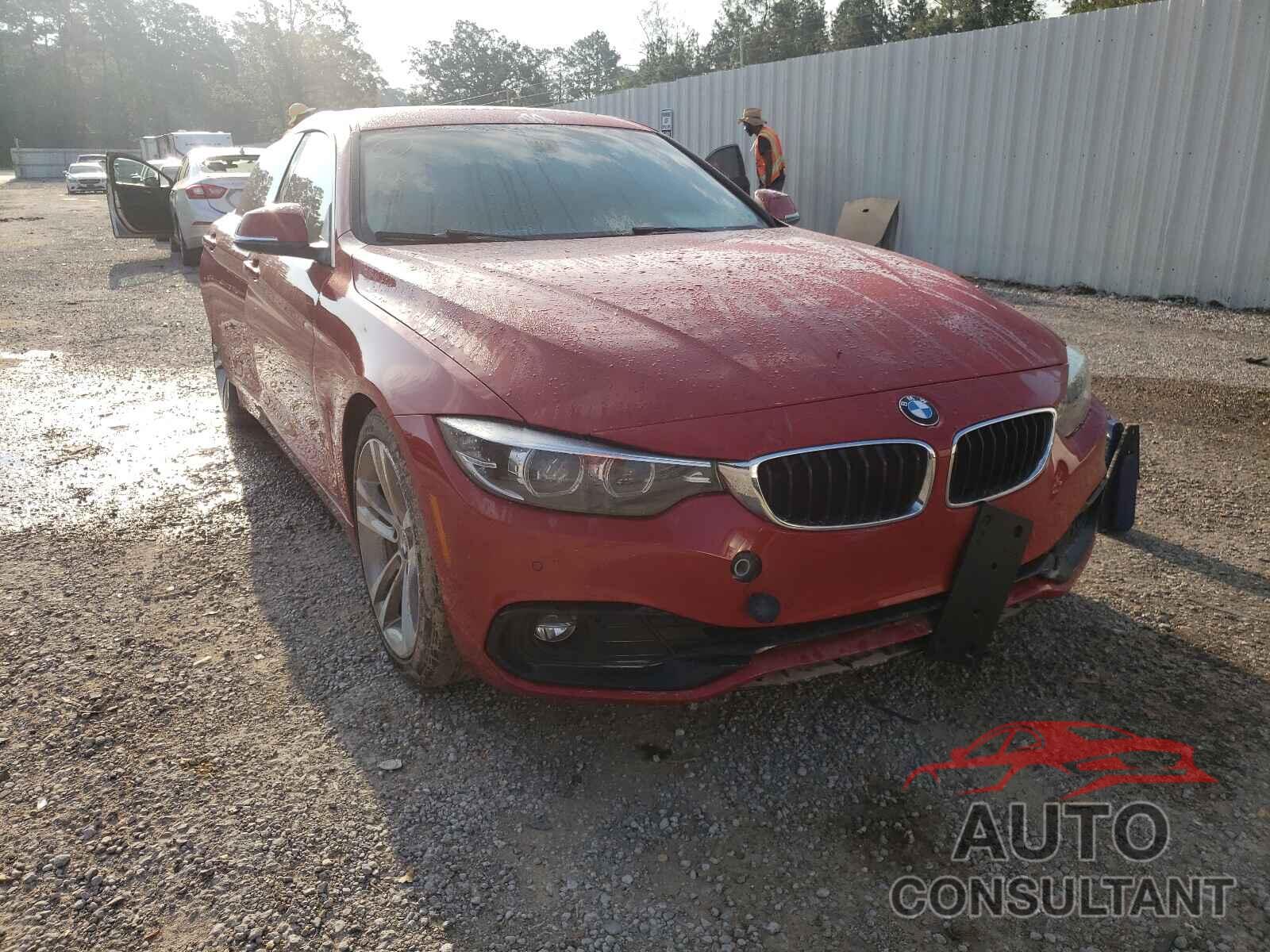 BMW 4 SERIES 2019 - WBA4J1C56KBM18370