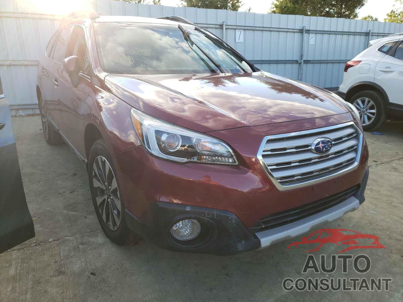 SUBARU OUTBACK 2016 - 4S4BSEJC1G3239389