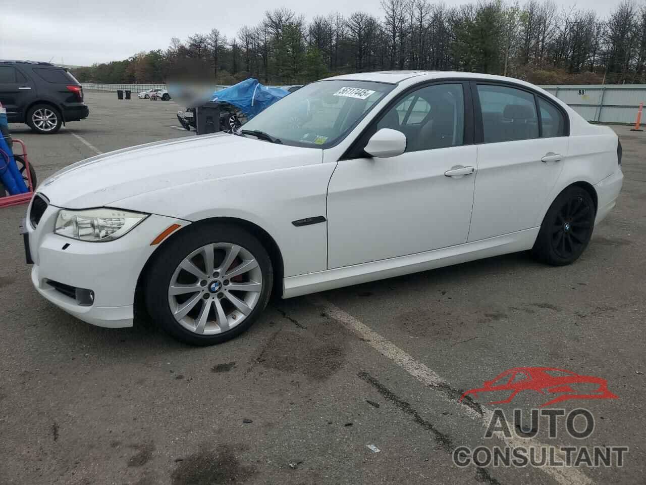 BMW 3 SERIES 2011 - WBAPK5C57BF125510