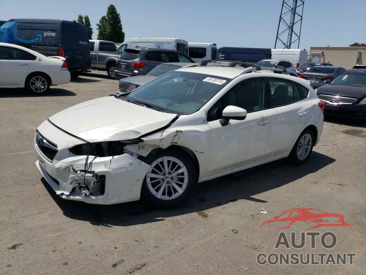 SUBARU IMPREZA 2018 - 4S3GTAB64J3702609