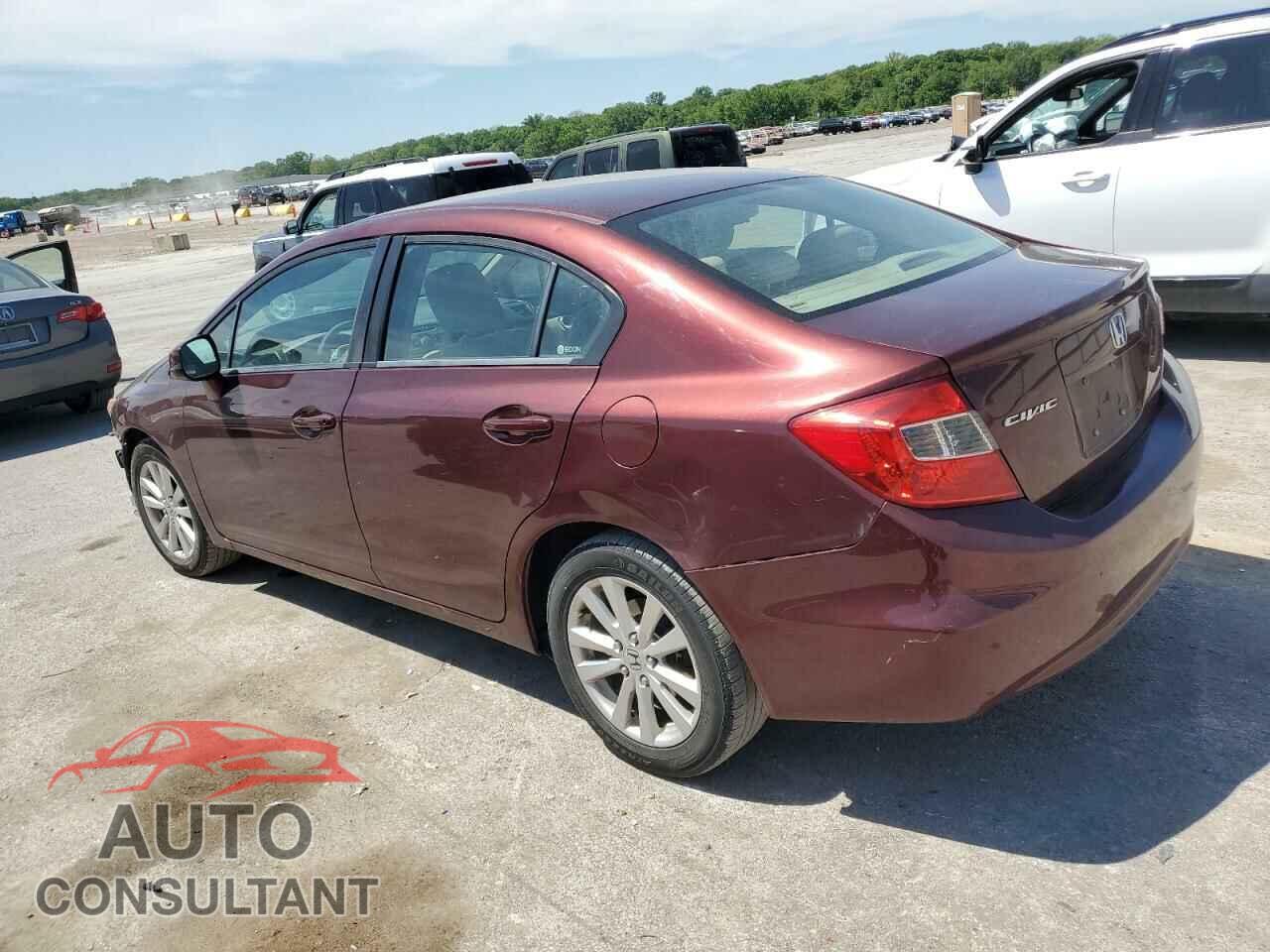 HONDA CIVIC 2012 - 19XFB2F87CE053545