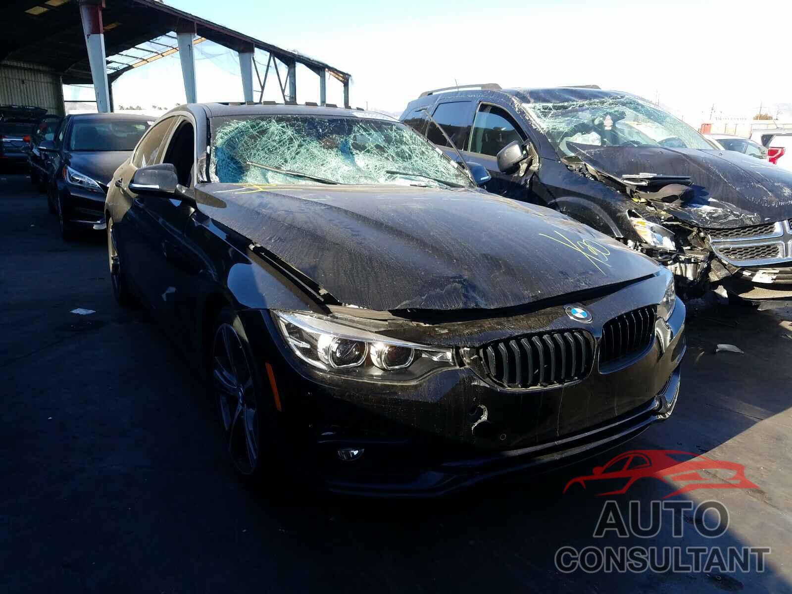 BMW 4 SERIES 2018 - WBA4J5C52JBM64901