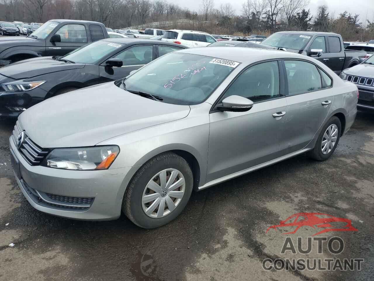 VOLKSWAGEN PASSAT 2012 - 1VWAP7A34CC004439