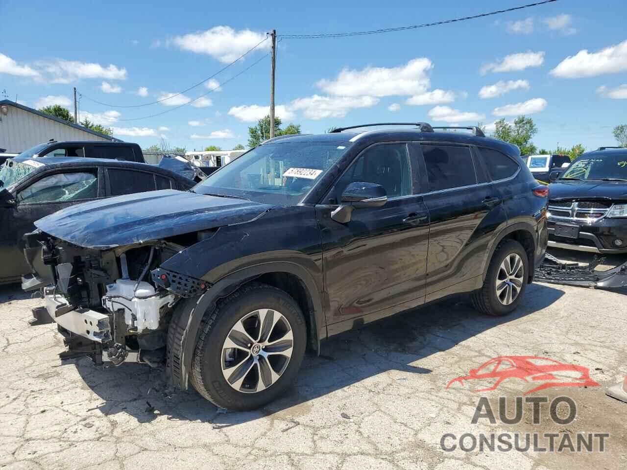 TOYOTA HIGHLANDER 2023 - 5TDKDRBH1PS520493