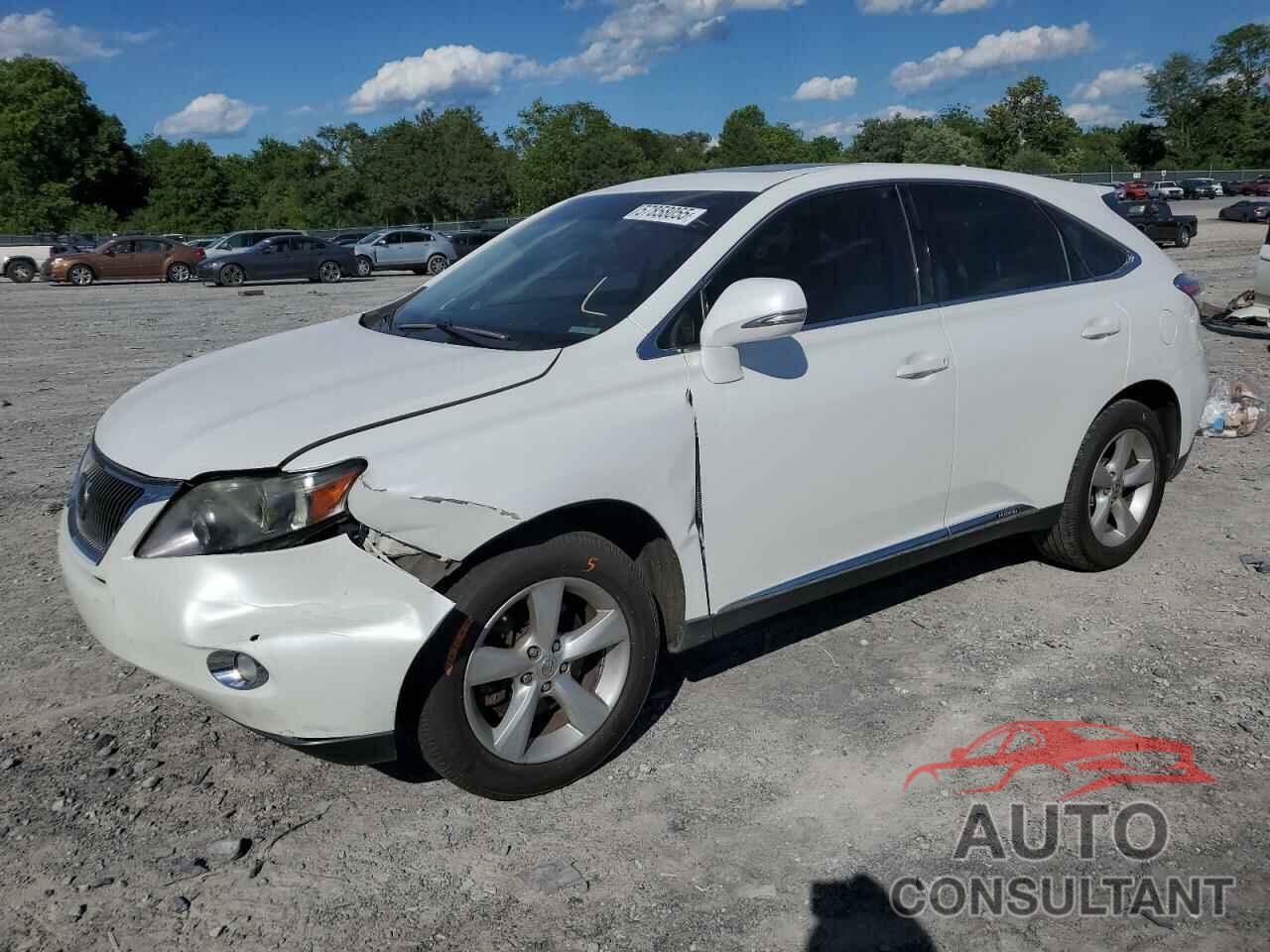 LEXUS RX450 2010 - JTJZB1BA6A2002562