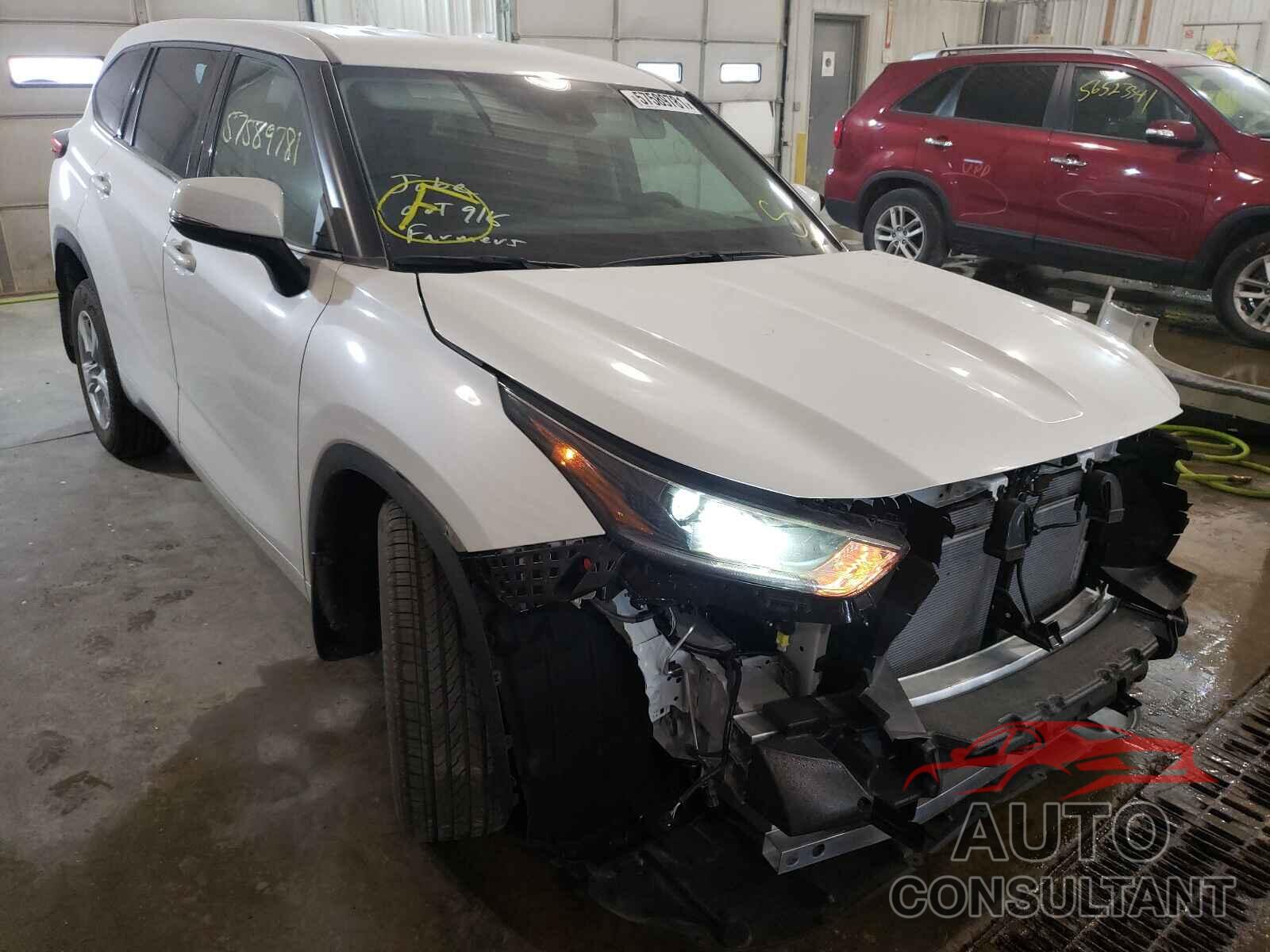 TOYOTA HIGHLANDER 2021 - 5TDBZRBH7MS140619