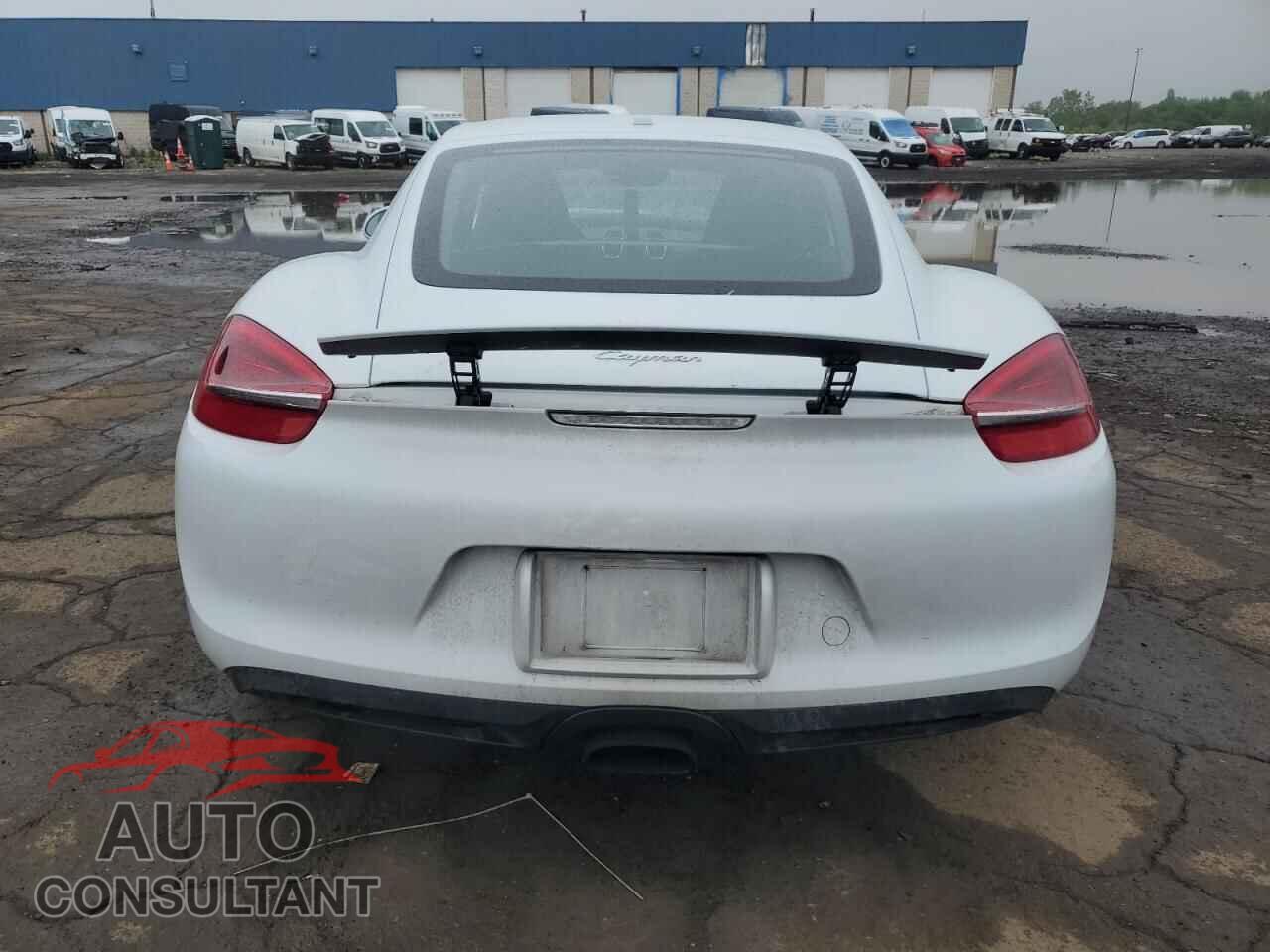 PORSCHE CAYMAN 2016 - WP0AA2A80GK171783