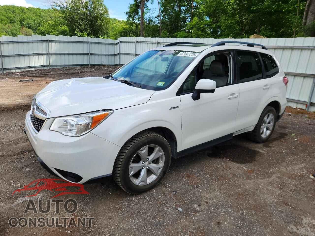 SUBARU FORESTER 2016 - JF2SJADC3GH496232