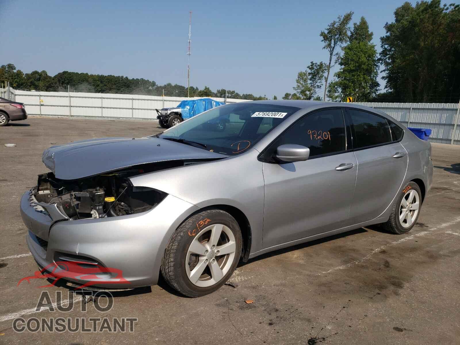 DODGE DART 2016 - 1C3CDFBBXGD538473