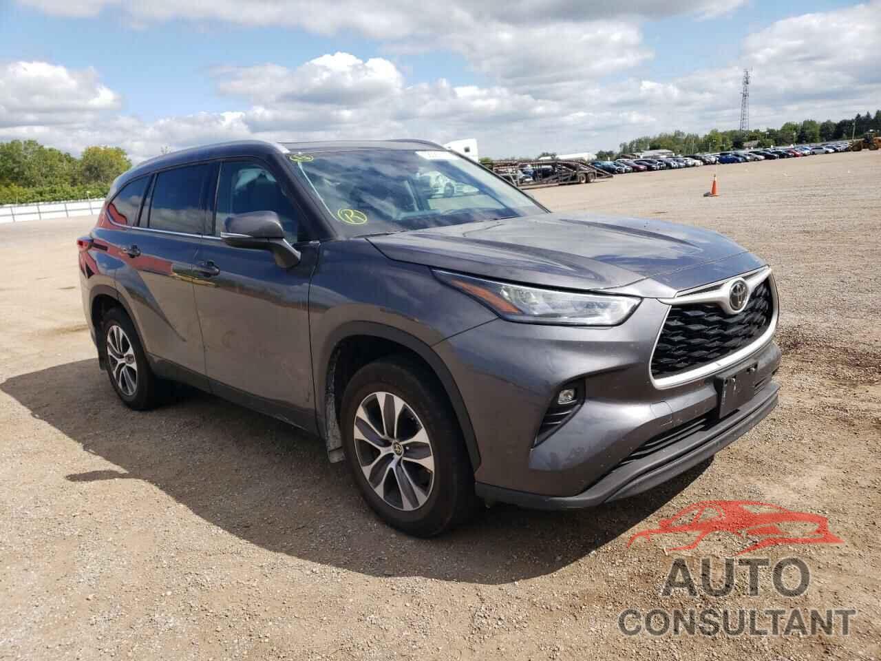 TOYOTA HIGHLANDER 2022 - 5TDGZRBH0NS215765