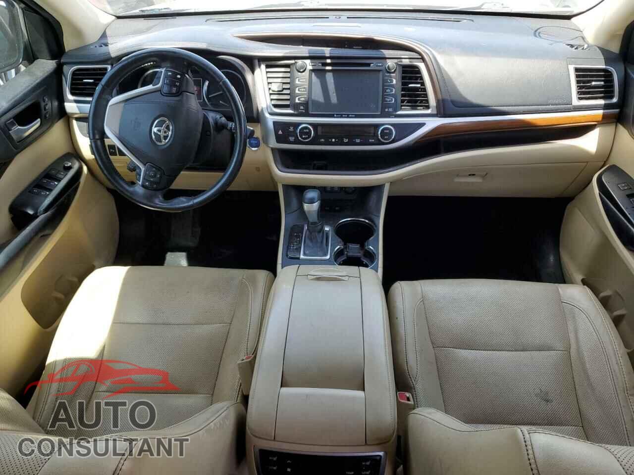 TOYOTA HIGHLANDER 2017 - 5TDDGRFH7HS032175