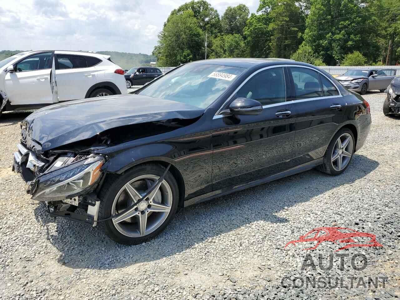 MERCEDES-BENZ C-CLASS 2017 - 55SWF4KB6HU199260