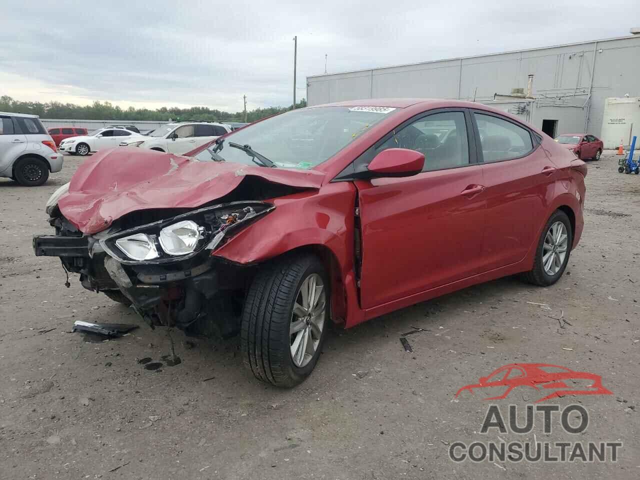 HYUNDAI ELANTRA 2014 - KMHDH4AE2EU166737