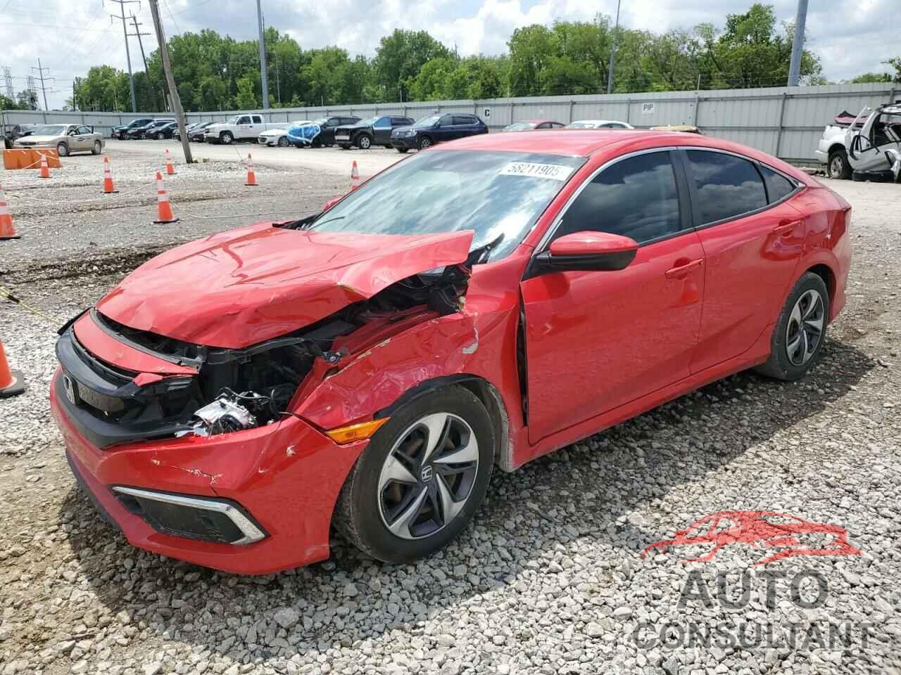 HONDA CIVIC 2020 - 2HGFC2F69LH526735