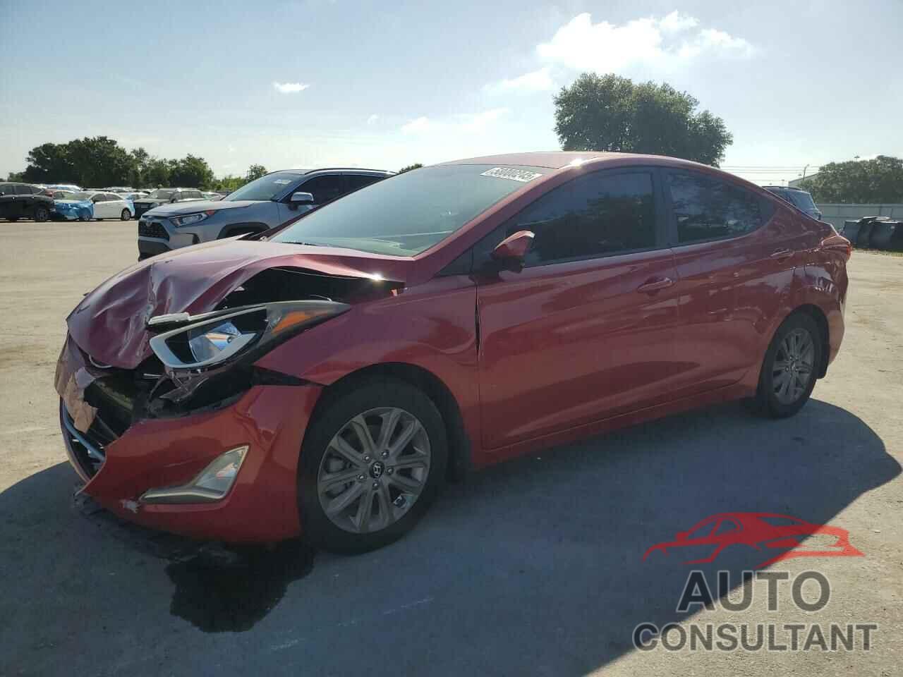 HYUNDAI ELANTRA 2014 - KMHDH4AE3EU048065