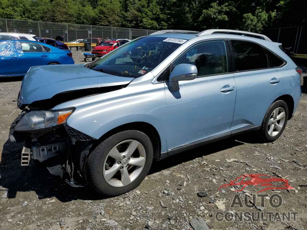 LEXUS RX350 2010 - 2T2BK1BA9AC015596