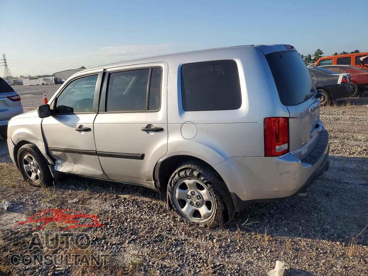 HONDA PILOT 2012 - 5FNYF3H29CB009567