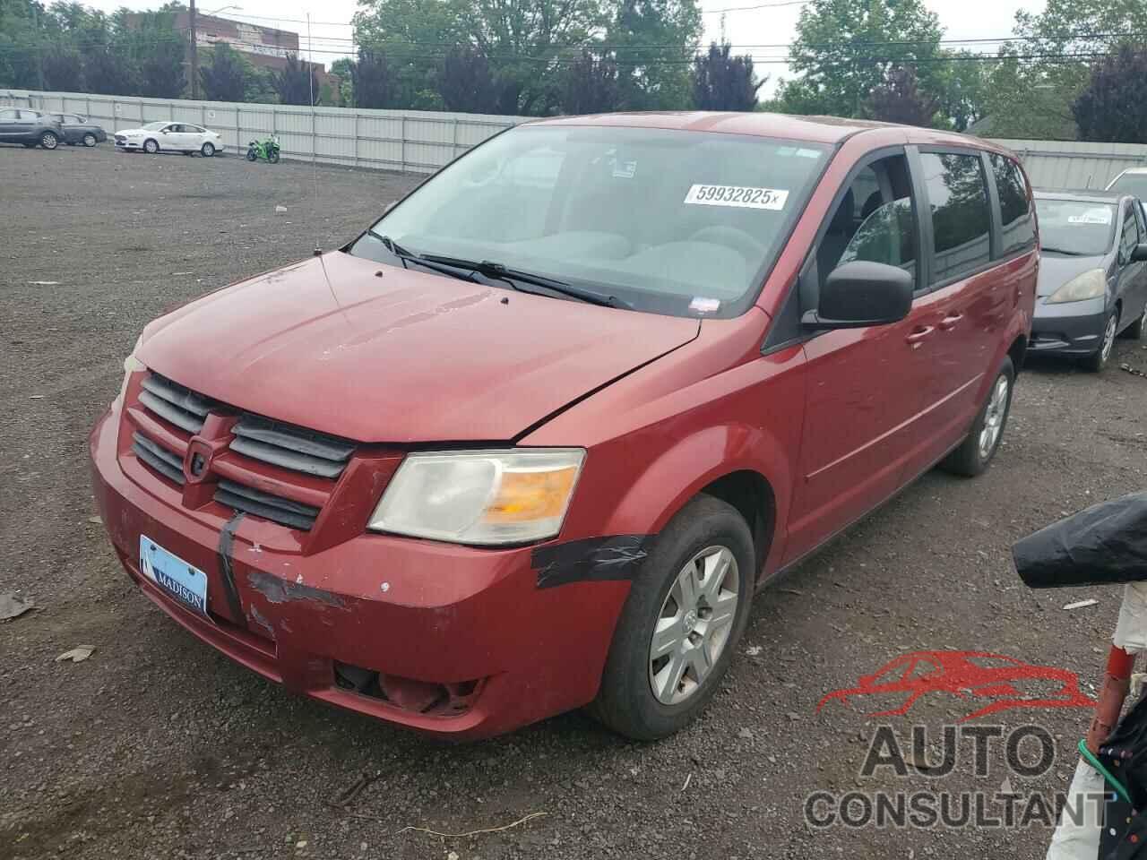 DODGE CARAVAN 2009 - 1D8HN44E69B503083