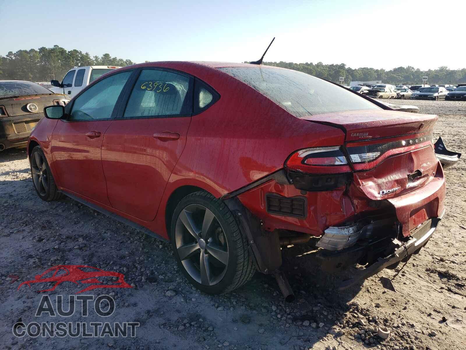 DODGE DART 2016 - 1C3CDFEB7GD539883