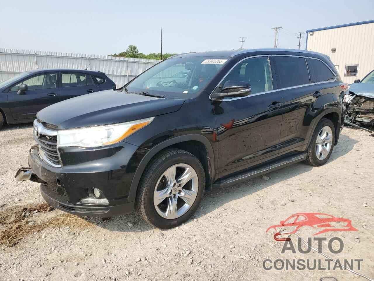 TOYOTA HIGHLANDER 2015 - 5TDDKRFH1FS153649