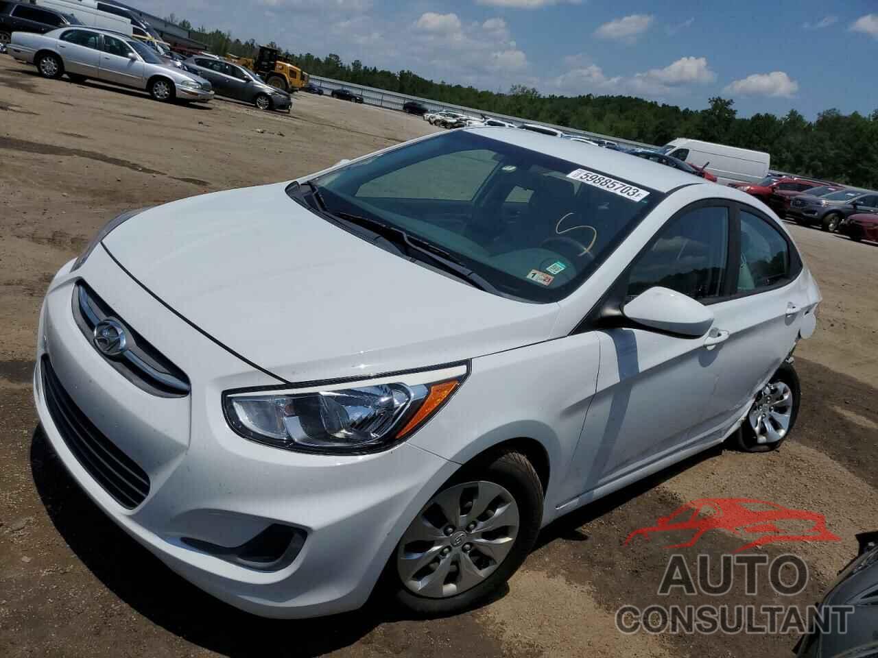 HYUNDAI ACCENT 2017 - KMHCT4AE8HU379044